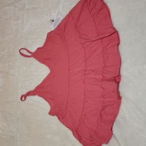 American Eagle crop top flowy tanktop